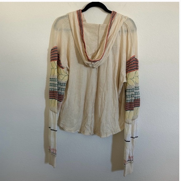 Free People We The Free All Summer Long Hoodie Venice Beach NWOT | Small - Picture 3 of 9